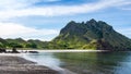 One of Three Beach with White Sand in Padar Island