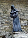 One of the three monks in the Danish King`s Garden of Tallinn