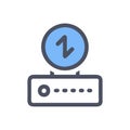 One-Time Password Icon for Security