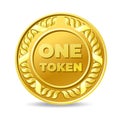 One Token coin icon