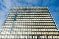 One the tower of the new national library F. Mitterand at Paris Royalty Free Stock Photo