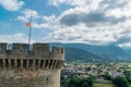 One of the towers of the castle of Foix