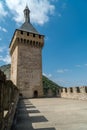 One of the towers of the castle of Foix