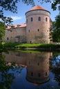 One of the towers of Koluvere castle. Estonia