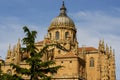 One of the towers of the New Cathedral of Salamanca, Spain, UNESCO World heritage