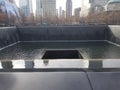 One of the Twin Towers Memorials