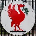 Liver bird from the funnel of HMS Liverpool