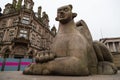 Guardian statue in Victoria Square