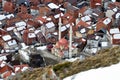 One of two mosques with two minarets in Restelica village, southern Kosovo