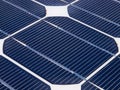 One unit on a solar panel Royalty Free Stock Photo