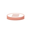 Oval Pink Stylish soap dish