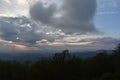View of the Smokies from the Blue Ridge Parkway