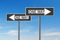 One way Royalty Free Stock Photo