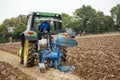 One Way Ploughing Competitor Royalty Free Stock Photo