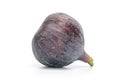 Fresh fig fruit isolated on white Royalty Free Stock Photo