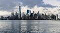 One World Trade Center dominates the Lower Manhattan skyline, New York City, USA. Royalty Free Stock Photo