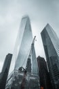 One World Trade Center in New York City USA Skyline Royalty Free Stock Photo