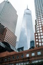 One World Trade Center in New York City USA Skyline. Royalty Free Stock Photo