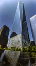 The One World Trade Center, the symbolic building of the twin towers of New York in the USA. Royalty Free Stock Photo