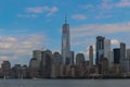 One World Trade Center Tower New York City Sklyine Royalty Free Stock Photo