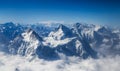One of the worlds highest peaks Royalty Free Stock Photo