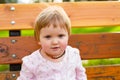 One Year Old Girl Portrait Royalty Free Stock Photo