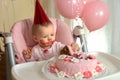 Birthday little children Royalty Free Stock Photo