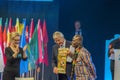 One Young World Summit At Den Haag City The Netherlands 2018. John Major Gets A Present