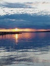 The Onega embankment of Petrozavodsk Karelia