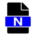 OneNote File Format Icon