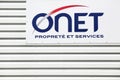 ONET logo on a building