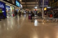 ong exposure image of the main waiting area of Liverpool railroad station