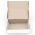 Ong rectangular cardboard box Royalty Free Stock Photo