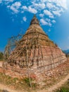 That Dam stupa. Muang Khoun, Laos