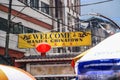 Ongpin street in Binondo, Manila