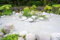 Oniishibozu Kamado Jigoku hot spring hells in Beppu, Kyushu, Japan Royalty Free Stock Photo