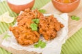 Onion Bhajis Royalty Free Stock Photo