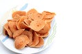 Onion crackers Royalty Free Stock Photo