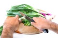 Onion cutting