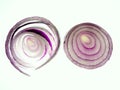 onion discs Royalty Free Stock Photo