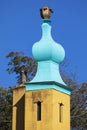 The Onion Dome In Portmeirion, North Wales