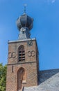 Onion dome tower of the church in Dwingeloo
