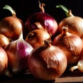 Onion fresh raw organic vegetable