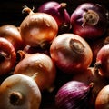 Onion fresh raw organic vegetable
