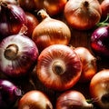 Onion fresh raw organic vegetable