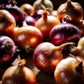 Onion fresh raw organic vegetable