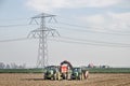 Onion harvest in the Netherlands