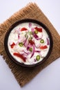 Onion Raita / pyaj or kanda Koshimbir / Indian salad