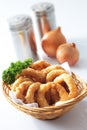 Onion ring Royalty Free Stock Photo