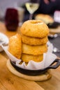 Onion rings Royalty Free Stock Photo